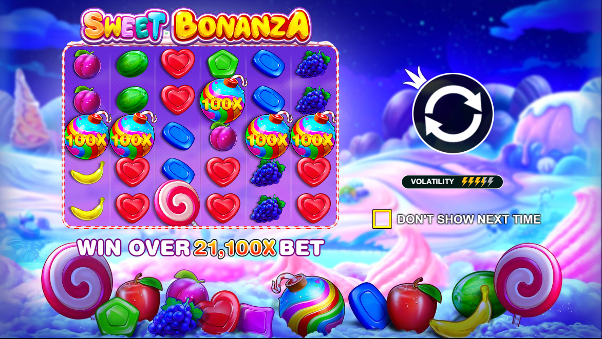 sweet bonanza background
